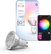 Philips Hue Essential Slimme LED GU10 Spotlight - Wit en gekleurd licht