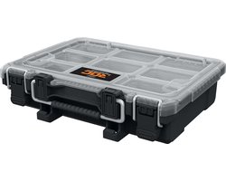 Keter ROC Pro Gear Heavy Duty Tool Storage Compact Half Organizer Zwart/Grijs