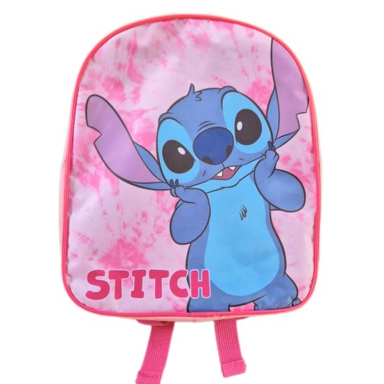 Stitch - kleine kinder rugtasje - Roze - gymtasje - schooltasje