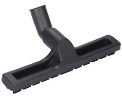 EXCITAT Vloerborstel - Universele Vloerzuigmond - Stofzuigermondstukken - Stofzuigeraccessoires - Stofzuigerborstel - Borstel - Accessoires - Binnendiameter 32 mm - Voor nat- en droogzuigers - Zwart