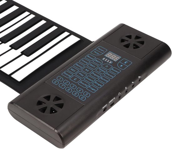 Kirstein FK-54 54 Toetsen Keyboard incl. Microfoon om mee te zingen (ideaal voor kinderen en beginners, extra groot LCD-display, 100 sounds en ritmes, uitgebreide leerfunctie, koptelefoonaansluiting