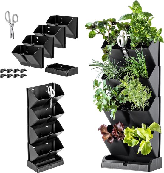 Verticale Tuin met Watersysteem - Moestuin - Plantenbak - Kweekbak