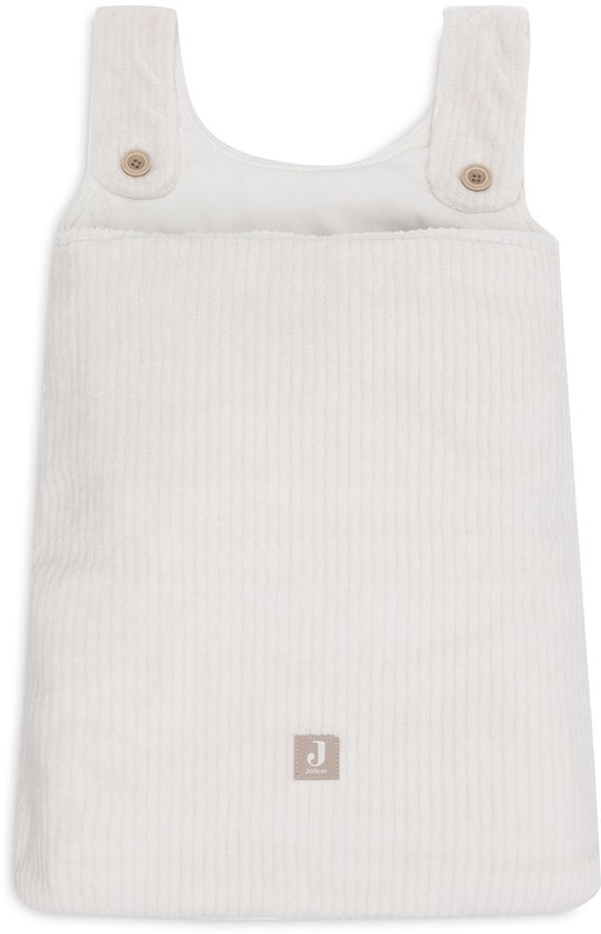 Jollein Cloudy Rib Verzorgingsmandje Oatmeal - Opbergmand Voor Luiertafel 14 X 18 Cm
