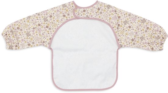 Jollein - Slab Waterproof Met Mouw - Flower Fairies - Polyester - Polyurethaan - Slabbetjes Baby - 75 cm van Merkloos — afbeelding 2