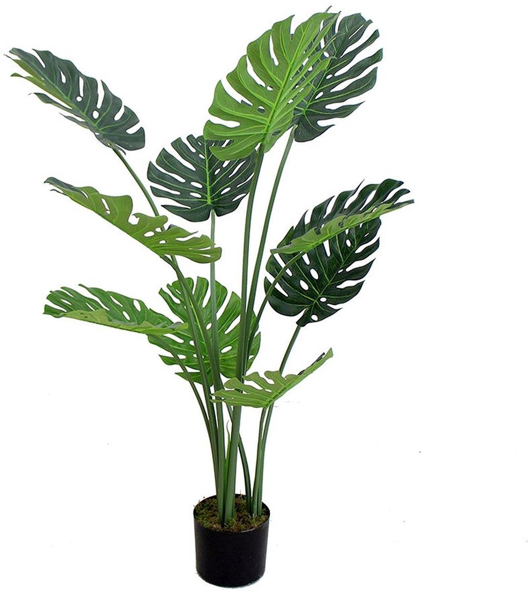 Realistische kunstmatige Monstera-kaasplant, 120 cm, AZ-Cheese
