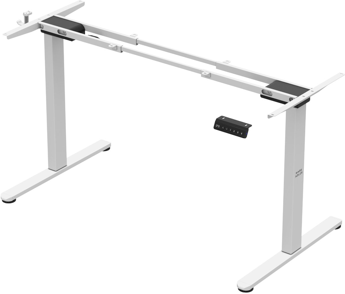 Elektrisch bureauframe Mark Adler Xeno 4.5 Wit – 73–119 cm – 2 motoren – Tot 100 kg – Zit-Sta