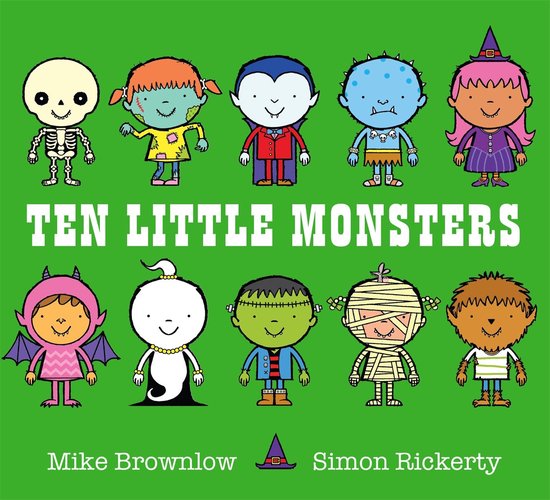 Ten Little 4 - Ten Little Monsters - cover