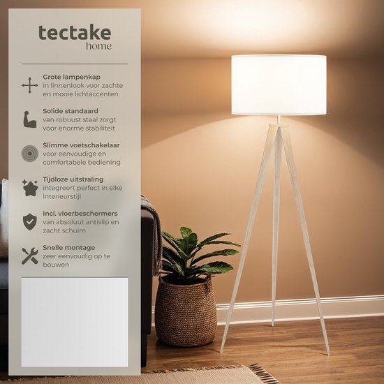 NYMÅNE staande lamp met 3 spots, antraciet - België