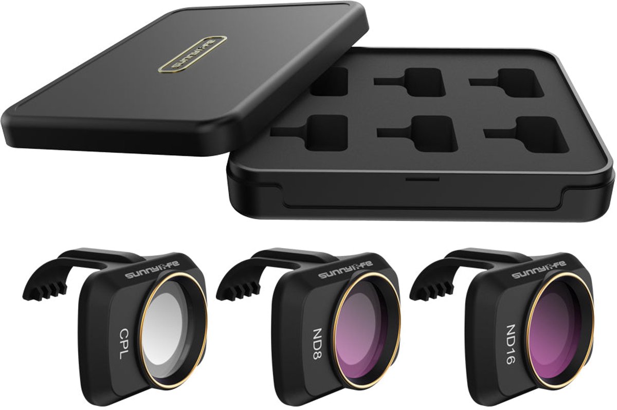 Sunnylife Filterset 3 Stuks - CPL/ND8/ND16 - DJI Mavic Mini/Mini 2/SE