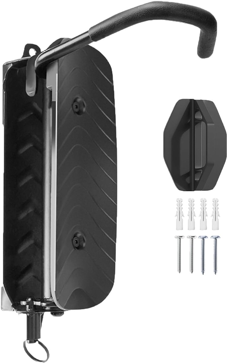 Lightyourbike ® HOOKD – Fiets muurbeugel - Fiets ophangbeugel - Fiets ophangsysteem - Racefiets, Mountainbike, Stadsfiets & E-bike – Universeel