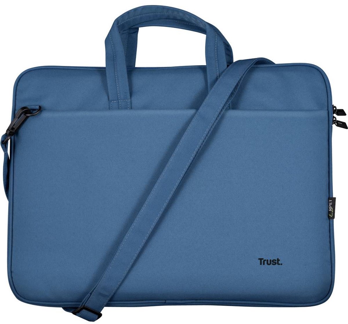 Trust Bologna Laptoptas - Milieuvriendelijk Eco - Gerecycled materiaal - 16 inch – Blauw