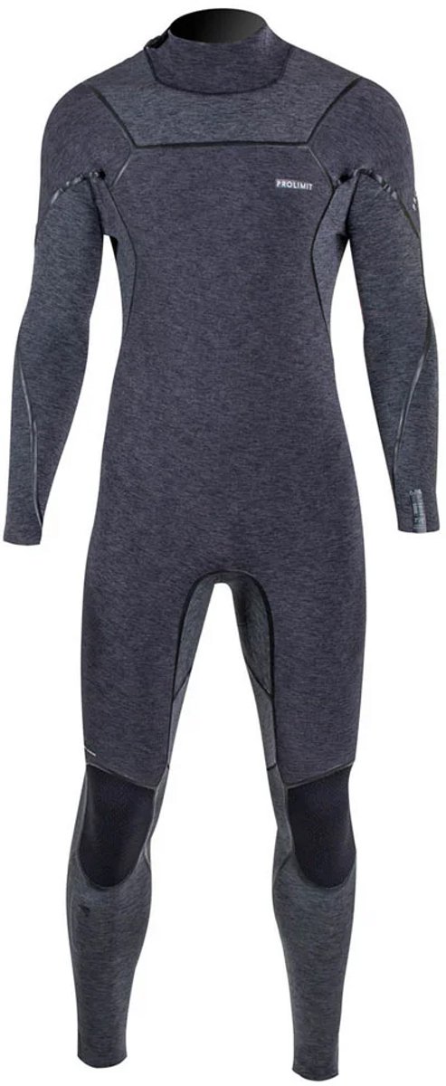 Prolimit Mercury TR BackZip 6/4 FTM Wetsuit - Zwart - Maat XL