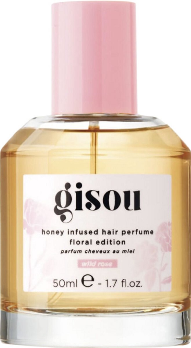 Gisou - 50ml - Honey Infused Hair Perfume Floral Edition - Wild Rose