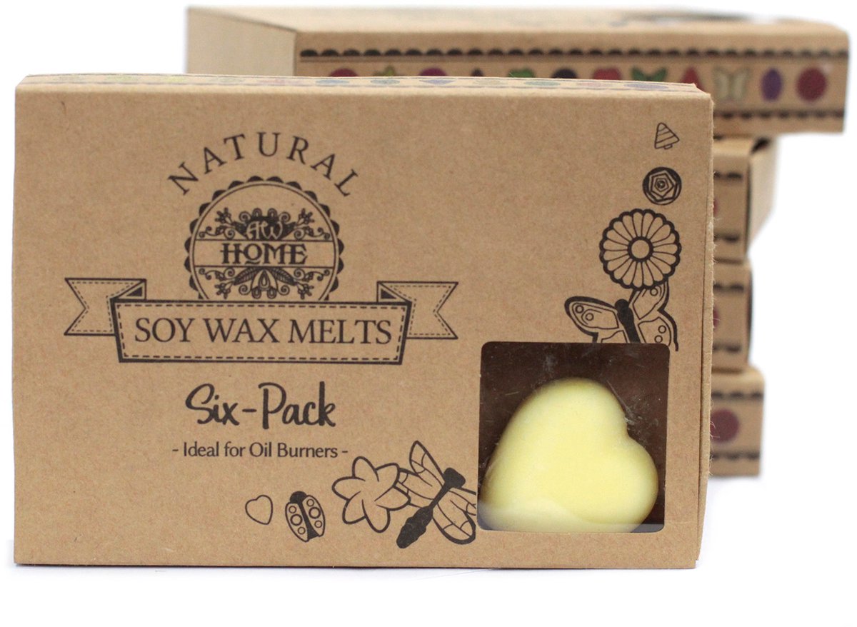 Ancient Wisdom Cadeauset van 6 Wax Melts - Brandy Butter Beige