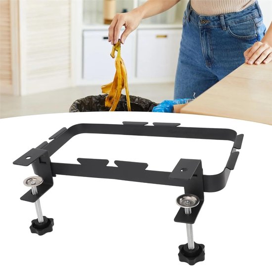 WSQHAO Vuilniszakhouder, hangende vuilniszakhouder voor de keuken, 3
