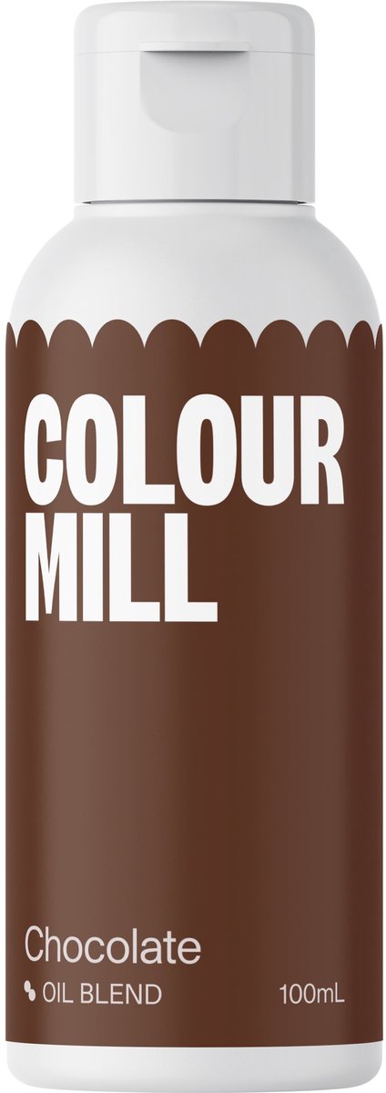 Colour Mill Oil Blend Voedingskleurstof op Oliebasis - Chocolate - 100 ml