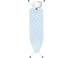 Brabantia Strijkplank B - voor Strijkijzer - 124 x 38 cm - Fresh Breeze