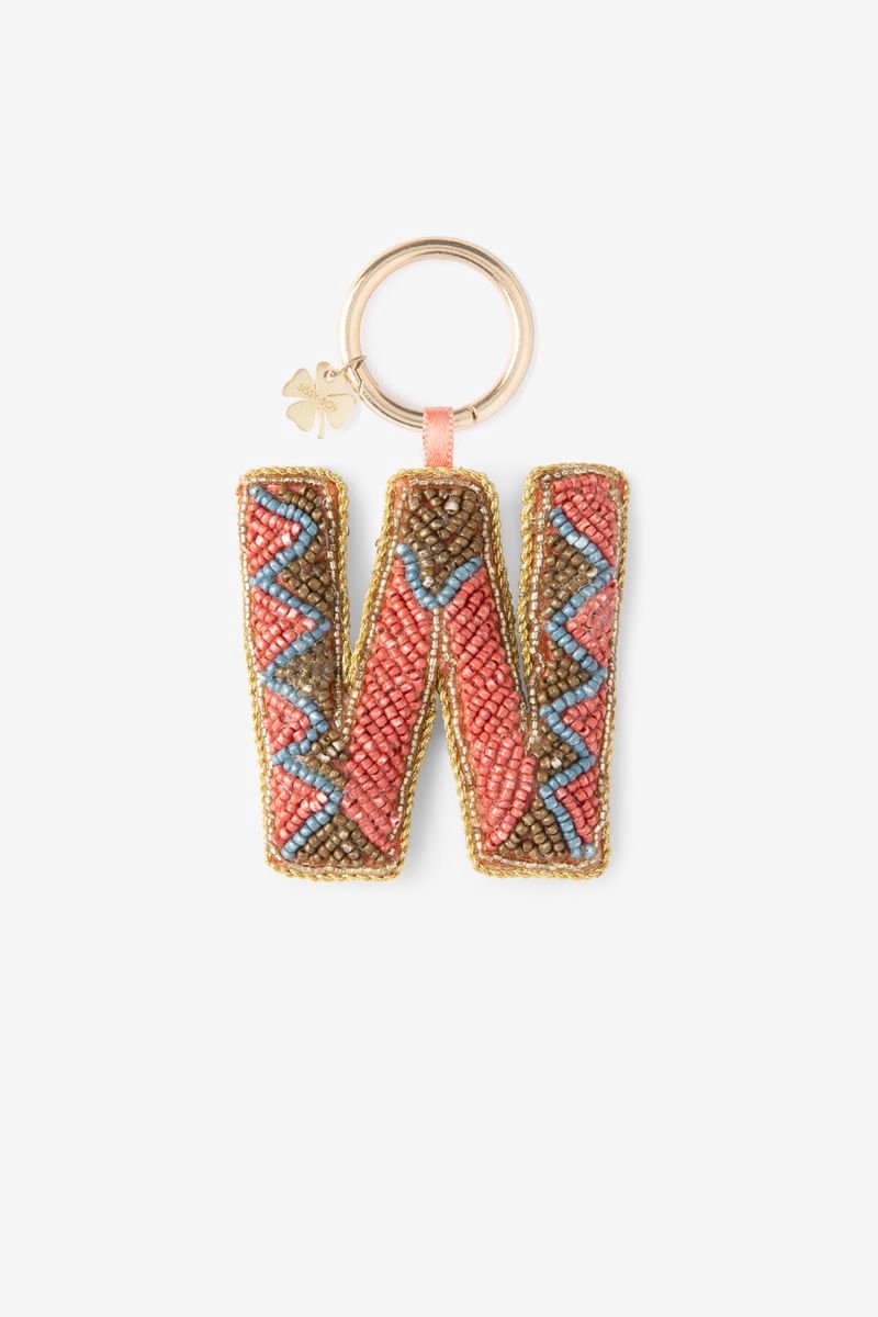 Sissy-Boy - Lichtrode bag charm letter W