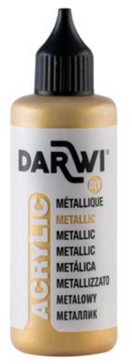 DARWI acrylverf metallic goud
