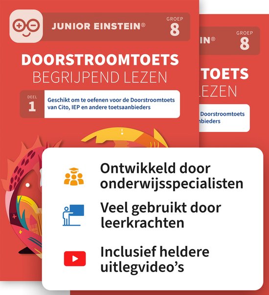 Doorstroomtoets Begrijpend lezen 1 en 2 - cover