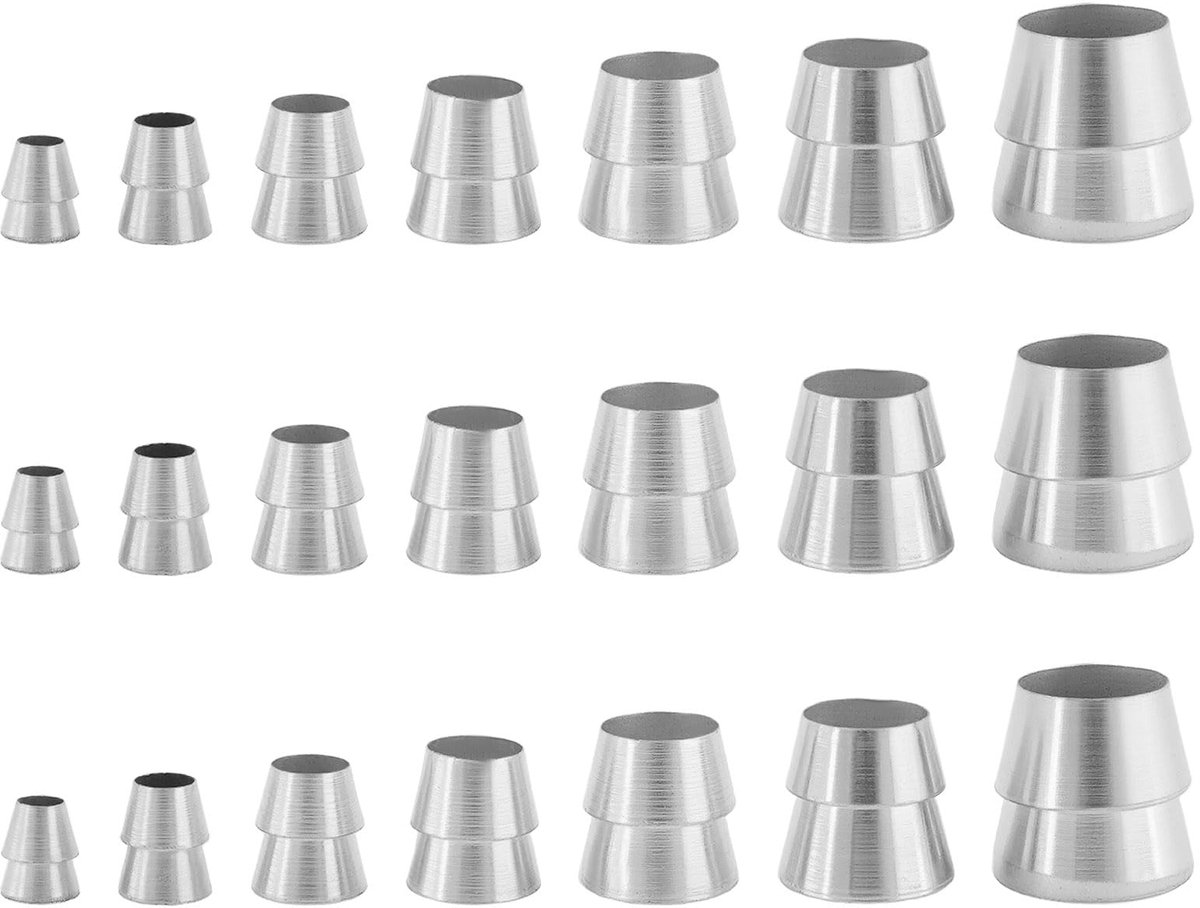 21pcs Round Axe Handle Wedges Hand Metal Wedge for Axe Claw Hammer Sledgehammer Axe Handle (8mm 10mm 12mm 13mm 16mm 18mm 19mm)
