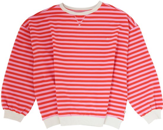 Tricot français à rayures | Pull Mom | Coupe oversize | Femmes | Taille S à L | Pull | Votre souhait