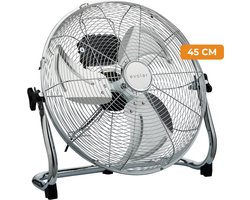 Evolar Vloerventilator XL – 45 cm / 18 Inch – 3 Standen – 100W Ventilator Staand – EVO-MFF18C