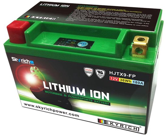 Batterie lithium-ion YTX9- BS / (HJTX9-FP) de MOTOBLOUZ