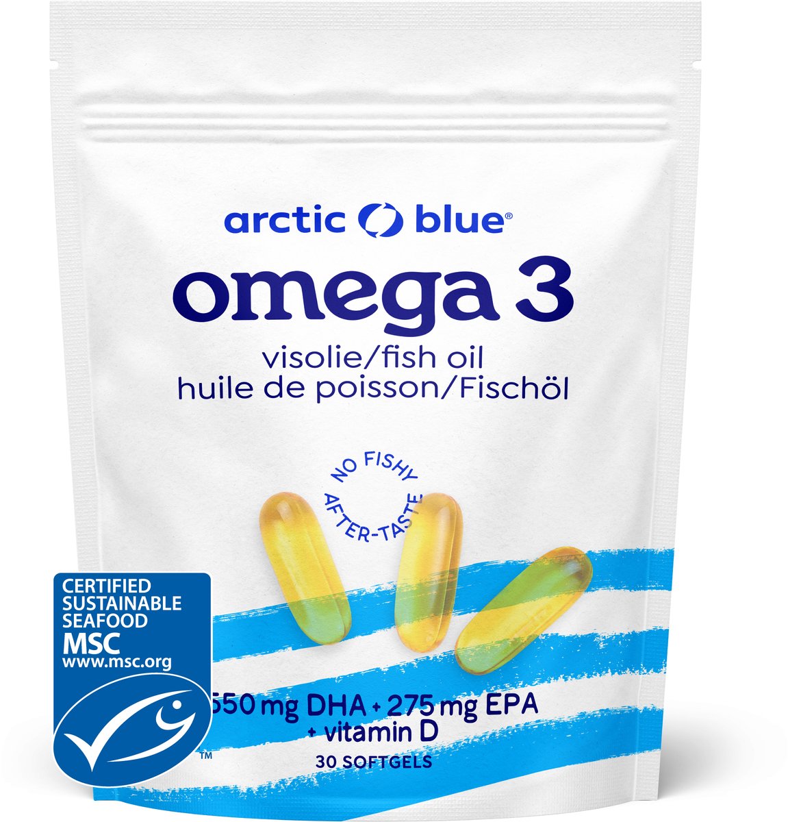 Arctic Blue Omega-3 Capsules – met vitamine D
