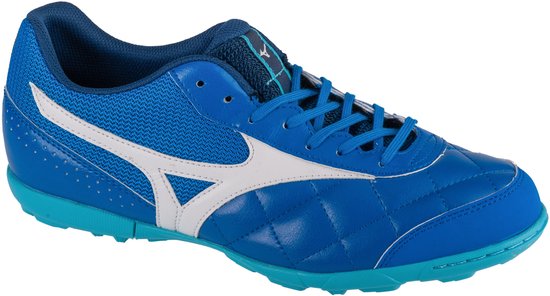 Chaussures de football Mizuno Mrl Sala Club TF, Homme, Blauw , Pointure : 44