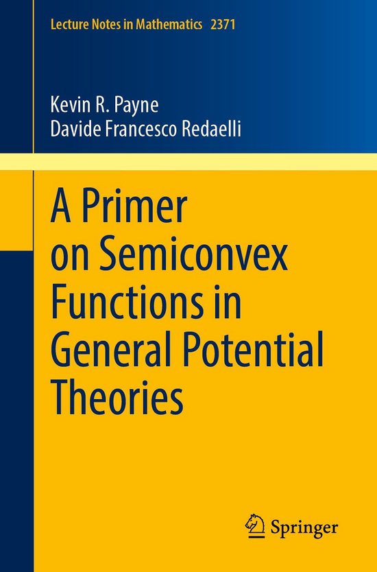 Mathematics and Statistics (R0) - A Primer on Semiconvex Fun ... - cover