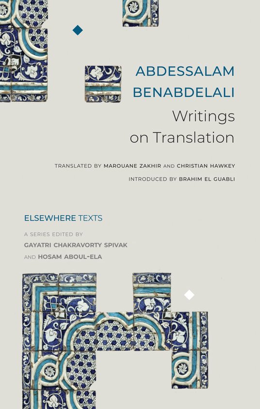 Elsewhere Texts- Writings on Translation - cover
