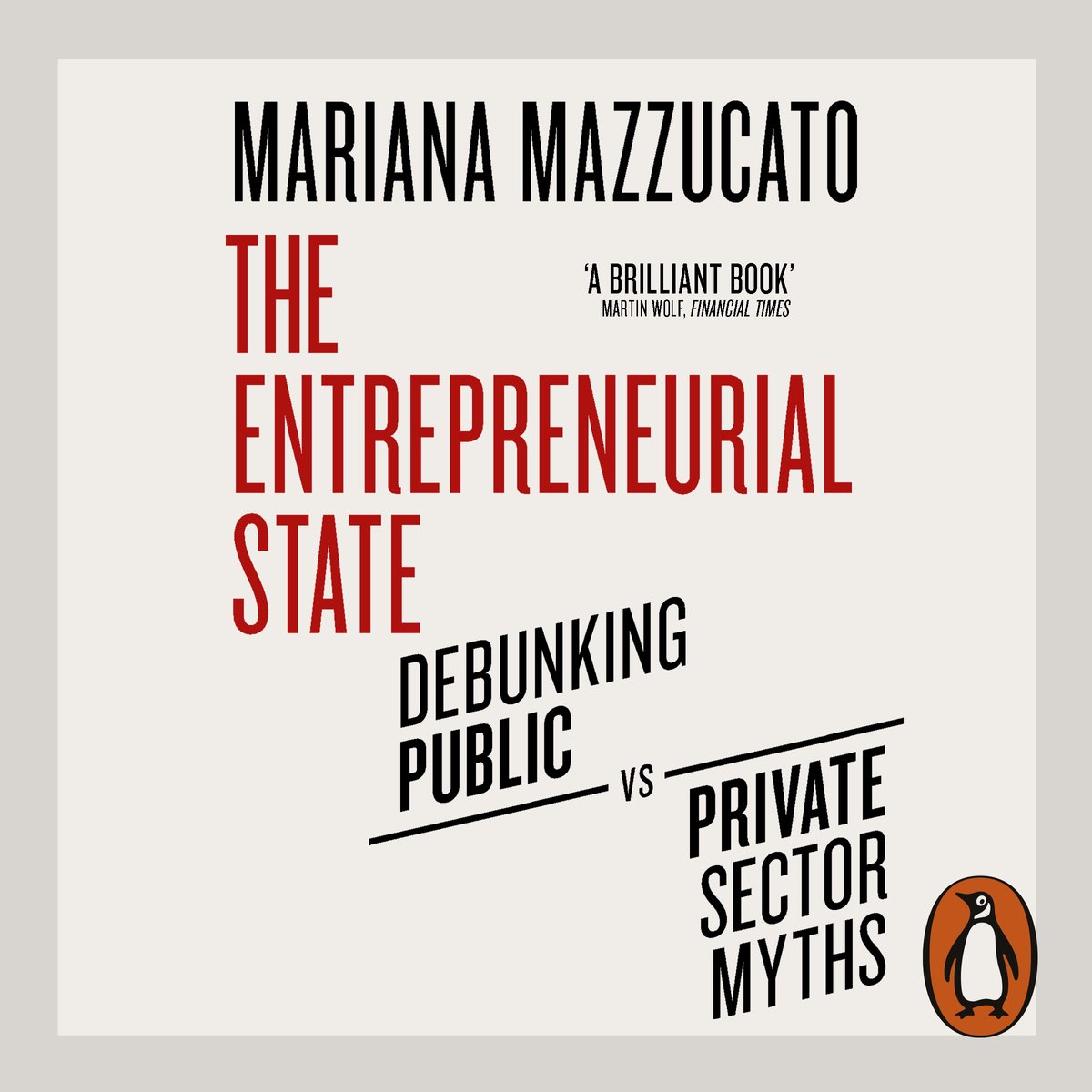 Omslag van The Entrepreneurial State