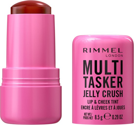 Rimmel Multi-Tasker Jelly Crush Blush and Lip Stain - 200 - Pink Sublime, 8,5 g