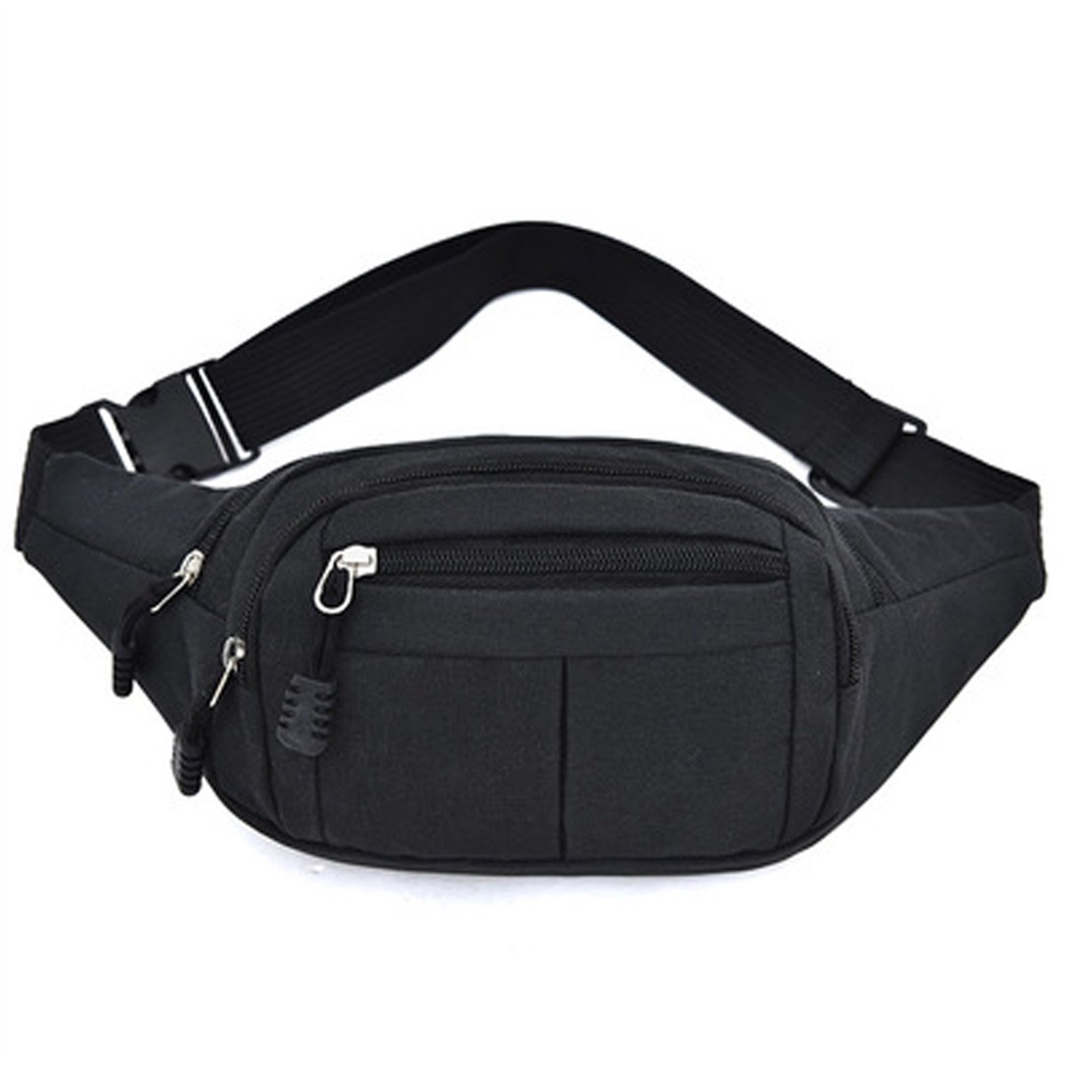 Waterbestendige Heuptas met 4 Ritsvakken – Verstelbare Tailleband – Ruim & Praktisch voor Outdoor, Reizen en Sport