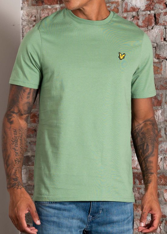 T-shirt uni Lyle & Scott - vert fumé