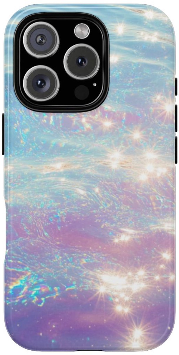 Iridescerend Waterglans Ontwerp – Telefoonhoesje Geschikt voor iPhone 16 Pro