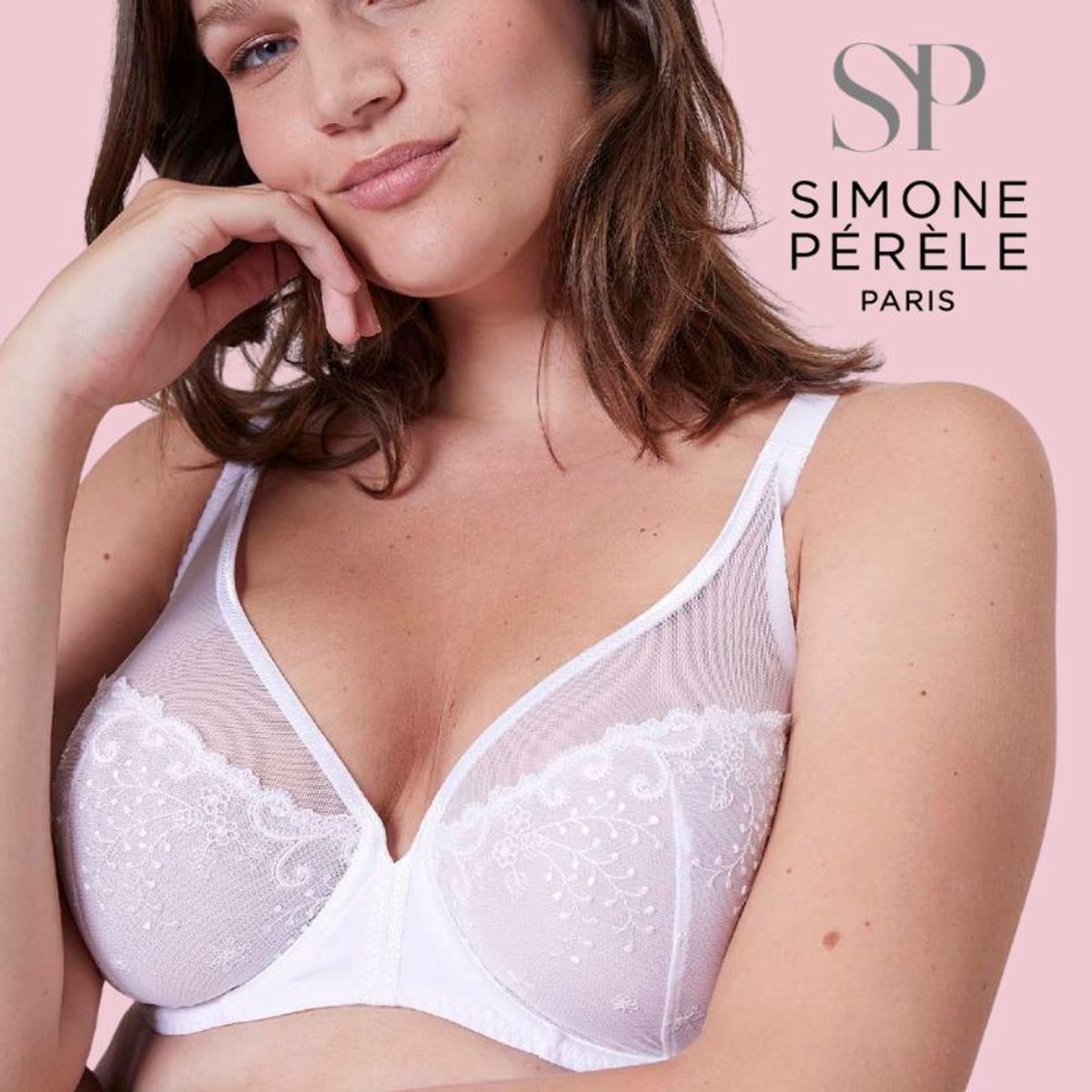 Simone Pérèle – Délice – BH Beugel – 12X319 – Blanc – Maat E80/95
