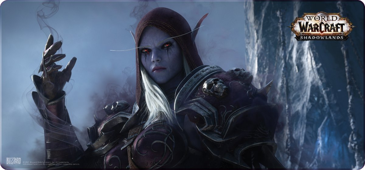 World of Warcraft Shadowlands - Gaming Muismat XL - Sylvanas