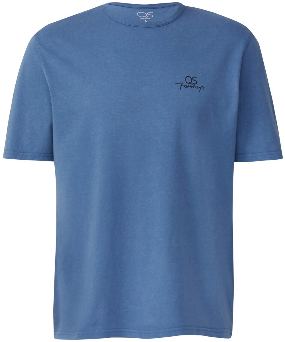 Q/S designed by - Heren t-shirt - Maat S - Mannen - GRIJS - katoen