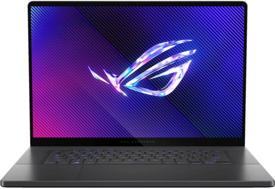 ASUS ROG Zephyrus G16 GU605CP-QR076W Intel Core Ultra 9 285H Laptop 40,6 cm (16") 2.5K 32 GB LPDDR5x-SDRAM 1 TB SSD NVIDIA GeForce RTX 5070 Wi-Fi 7 (802.11be) Windows 11 Home Nederlands Grijs - ASUS - Hoofdafbeelding