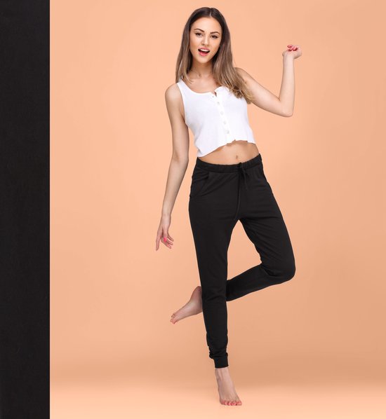 Merry Style – Pantalon femme – Long – Zwart – XS - MS-MS10-277- SW