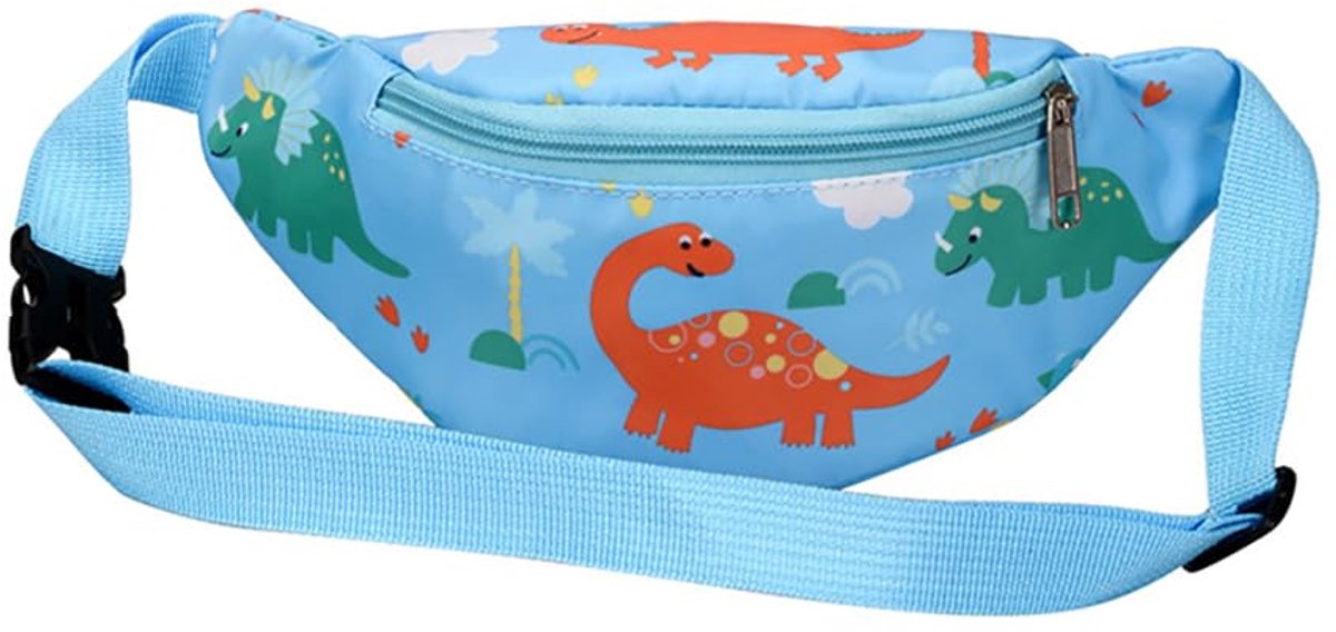 Ibenzoa® Dinosaurus Heuptas voor Kinderen met Cartoonpatroon en Verstelbare Tailleband