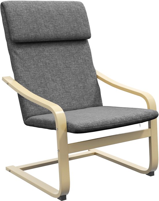 Luxe schommelstoel voor babykamer | grijs/taupe | Petite Amélie