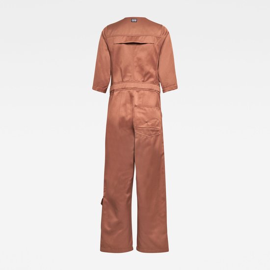 G-star V Neck Overall Bruin XL Vrouw