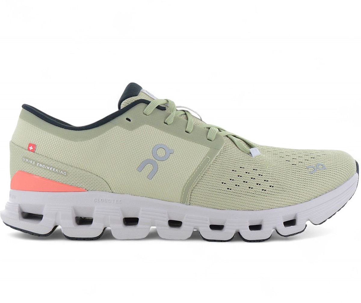ON Running Cloud X 4 Heren Sneakers Schoenen Caper-Salmon 3ME30043082