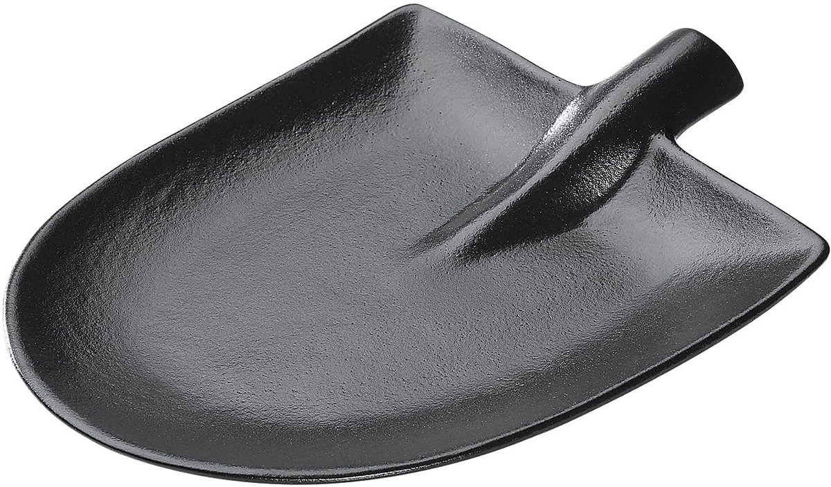 Zassenhaus 076301 WORKER steak-/serveerbord, keramiek, 25 x 18 cm