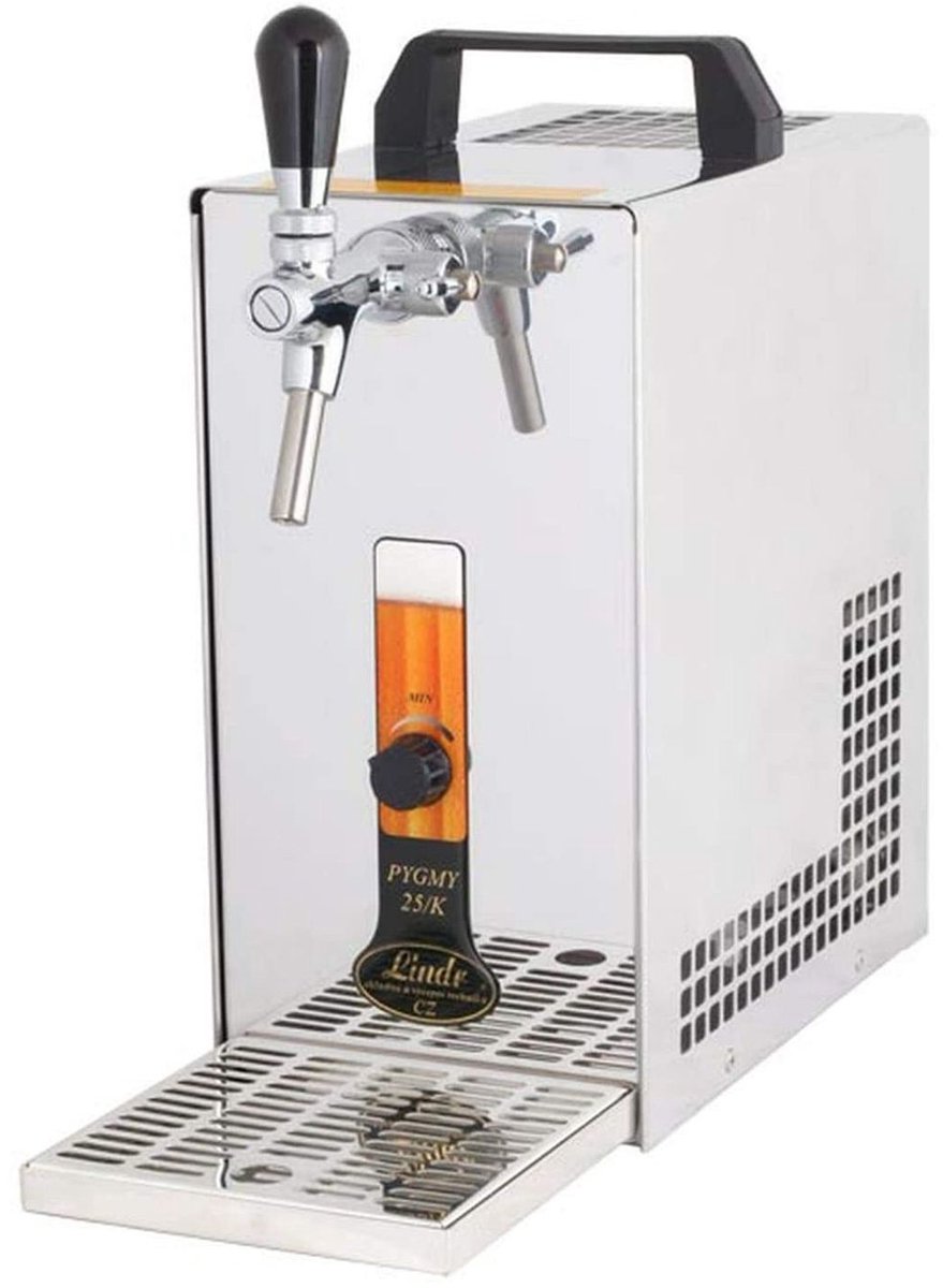Biertap, Thuistap met PYGMY 25/K 1-leiding membraanpomp, 35 liter/u - Green Line