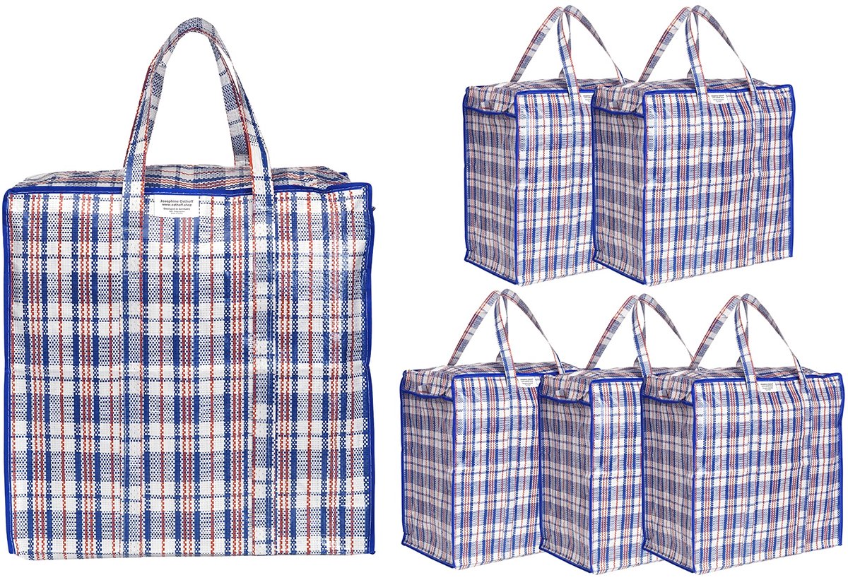 Josephine Osthoff 248 Opbergtas 75L – Waterafstotend – 6-pack – 20 kg – Blauw