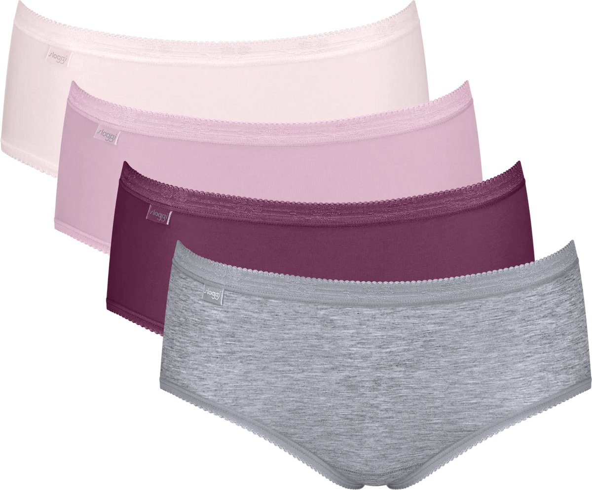 Sloggi Basic+ Midi C4P Dames Onderbroek - Diverse Kleuren